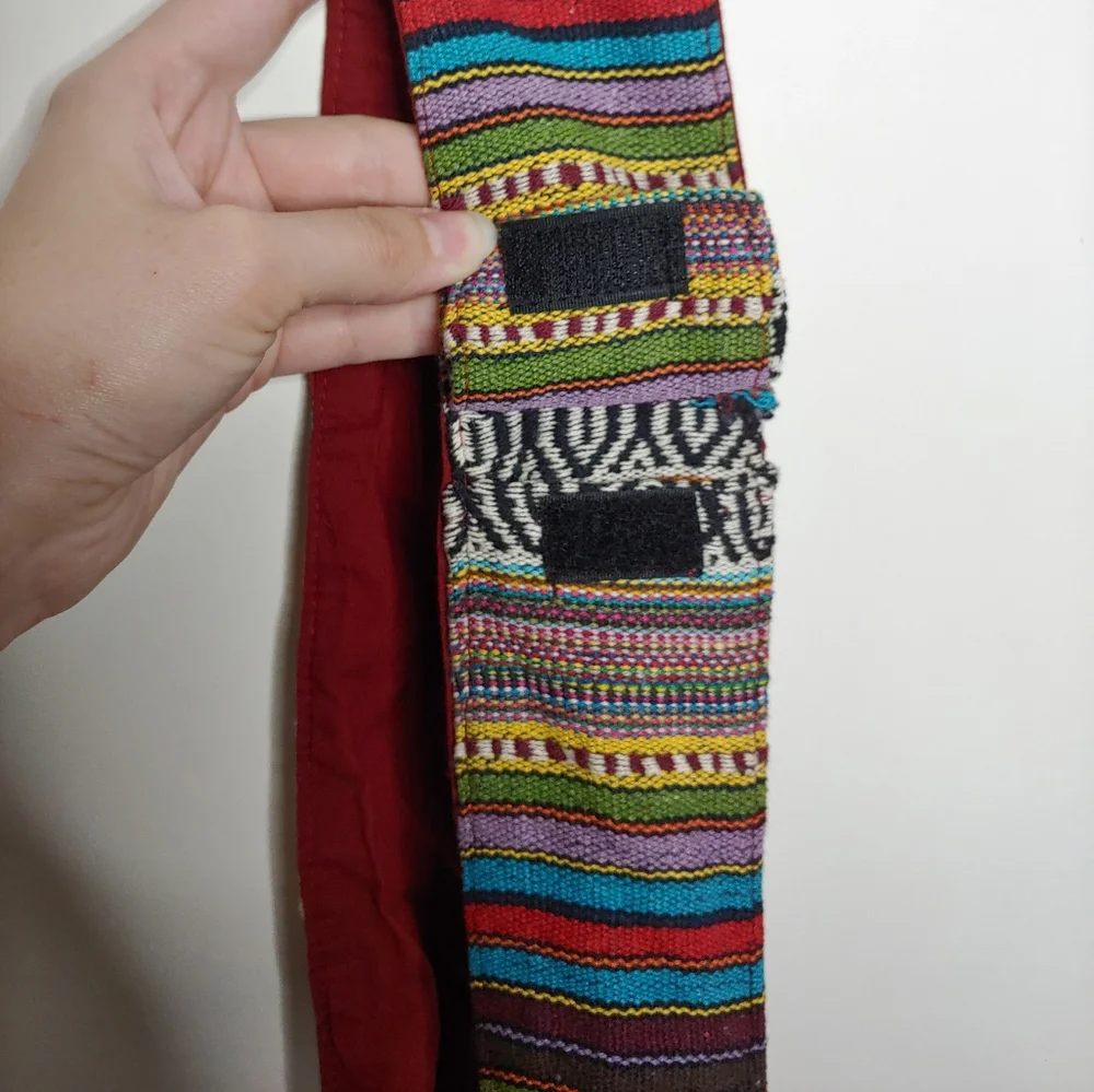 Hobo Womens Bag Kilm Multi Color Multi Pattern Boho Hippie Festival Shoulder Bag